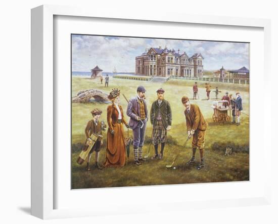 St Andrews-Lee Dubin-Framed Giclee Print
