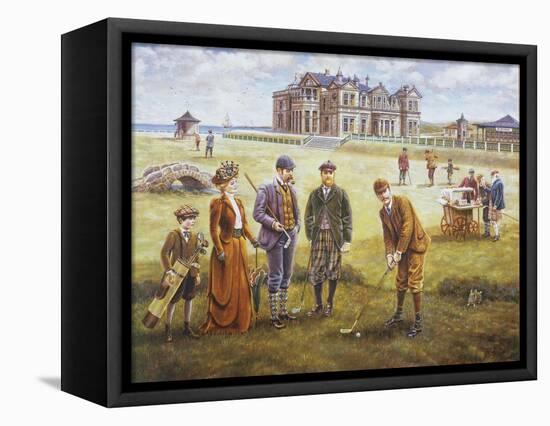 St Andrews-Lee Dubin-Framed Premier Image Canvas