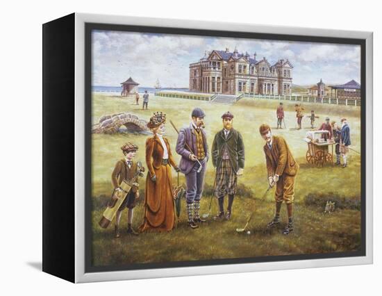 St Andrews-Lee Dubin-Framed Premier Image Canvas