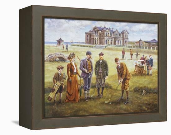 St Andrews-Lee Dubin-Framed Premier Image Canvas