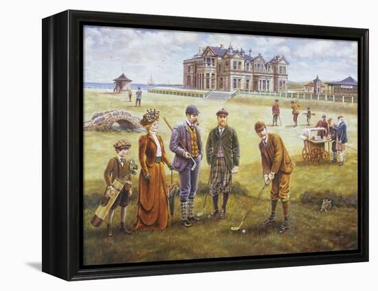 St Andrews-Lee Dubin-Framed Premier Image Canvas