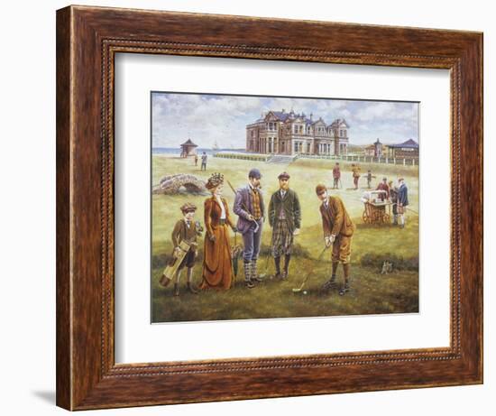 St Andrews-Lee Dubin-Framed Giclee Print