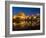 St. Angelo Castle and St. Angelo Bridge, Rome, Lazio, Italy-Marco Cristofori-Framed Photographic Print