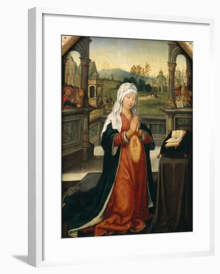 St.Anne Conceiving the Virgin-Jean The Elder Bellegambe-Framed Giclee Print