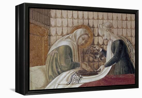 St Anne, Detail from Nativity of Virgin-Paolo Uccello-Framed Premier Image Canvas