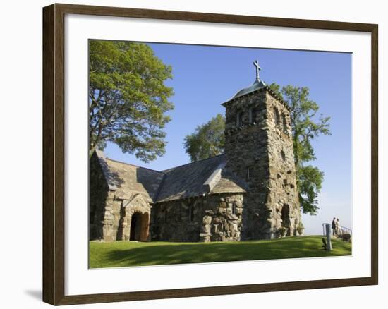 St. Anne's Episcopal Church, Kennebunkport, Maine, USA-Lisa S^ Engelbrecht-Framed Photographic Print