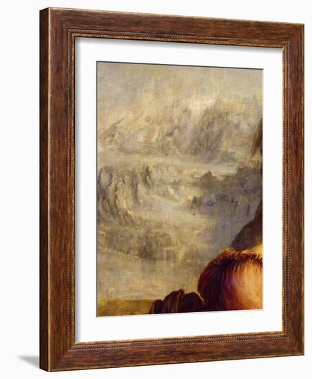 St Anne, Virgin and Child with Lamb, 1508-1513-Leonardo da Vinci-Framed Giclee Print