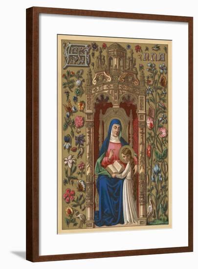 St Anne-English School-Framed Giclee Print