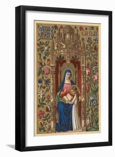 St Anne-English School-Framed Giclee Print