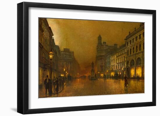 St. Annes Square-John Atkinson Grimshaw-Framed Giclee Print