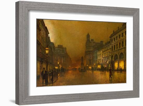 St. Annes Square-John Atkinson Grimshaw-Framed Giclee Print