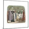 St Anselm Reluctantly Accepting the Archbishopric of Canterbury, 1093-null-Mounted Giclee Print