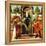 St Anthony Abbot on Throne Surrounded by Saints Leonardo and Giuliano-Domenico Ghirlandaio-Framed Premier Image Canvas