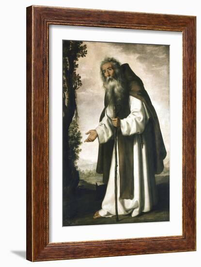 St Anthony, C1618-1664-Francisco de Zurbarán-Framed Giclee Print