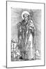 St Anthony the Great, Egyptian Aesthetic-null-Mounted Giclee Print