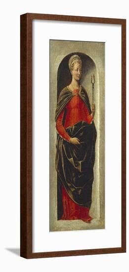 St Apollonia, Ca 1473-Ercole de' Roberti-Framed Giclee Print