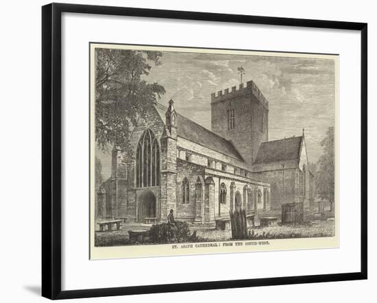 St Asaph Cathedral, from the South-West-null-Framed Giclee Print