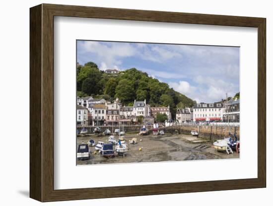 St. Aubin and its Harbour, Jersey, Channel Islands, United Kingdom, Europe-Roy Rainford-Framed Photographic Print