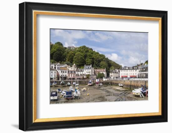 St. Aubin and its Harbour, Jersey, Channel Islands, United Kingdom, Europe-Roy Rainford-Framed Photographic Print