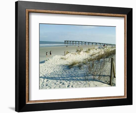 St. Augustine Beach, Florida, USA-Ethel Davies-Framed Photographic Print
