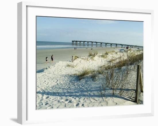 St. Augustine Beach, Florida, USA-Ethel Davies-Framed Photographic Print