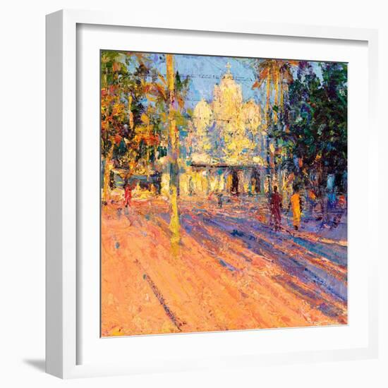 St,Augustine Church, Kerala, 2017-Andrew Gifford-Framed Giclee Print