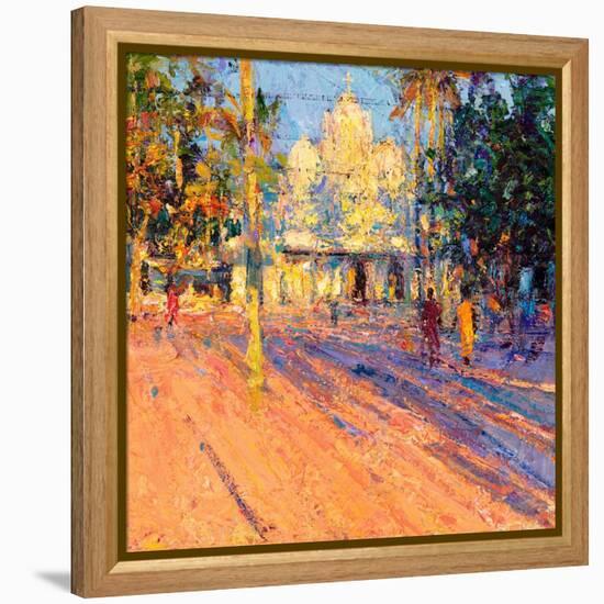 St,Augustine Church, Kerala, 2017-Andrew Gifford-Framed Premier Image Canvas