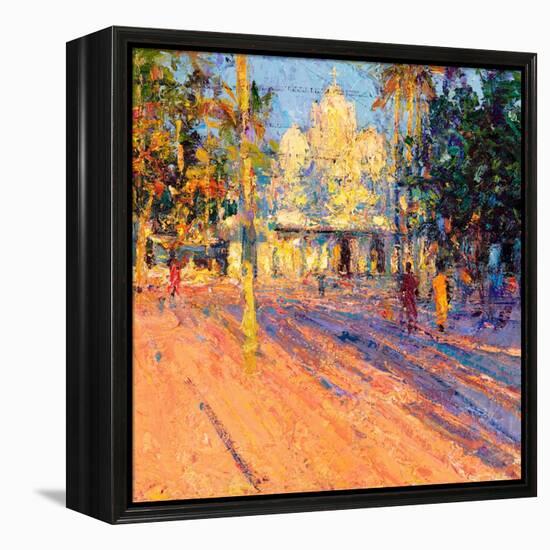 St,Augustine Church, Kerala, 2017-Andrew Gifford-Framed Premier Image Canvas