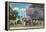 St. Augustine, Florida, Exterior View of the Oldest Schoolhouse, St. George Street-Lantern Press-Framed Stretched Canvas