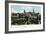 St. Augustine, Florida - Panoramic View of Hotel Ponce De Leon-Lantern Press-Framed Art Print