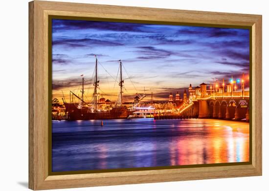 St. Augustine, Florida, Usa.-SeanPavonePhoto-Framed Premier Image Canvas