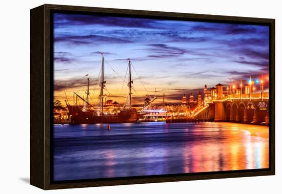 St. Augustine, Florida, Usa.-SeanPavonePhoto-Framed Premier Image Canvas