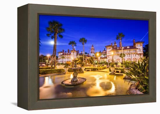 St. Augustine, Florida, Usa.-SeanPavonePhoto-Framed Premier Image Canvas