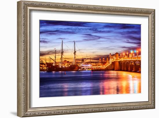 St. Augustine, Florida, Usa.-SeanPavonePhoto-Framed Photographic Print