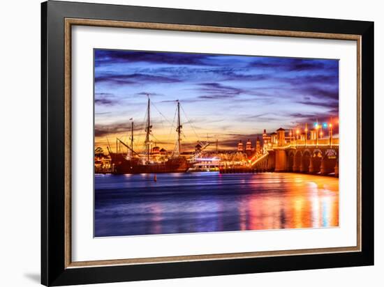 St. Augustine, Florida, Usa.-SeanPavonePhoto-Framed Photographic Print