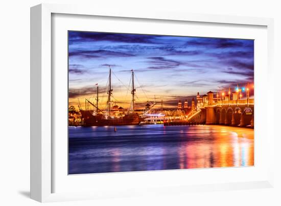 St. Augustine, Florida, Usa.-SeanPavonePhoto-Framed Photographic Print