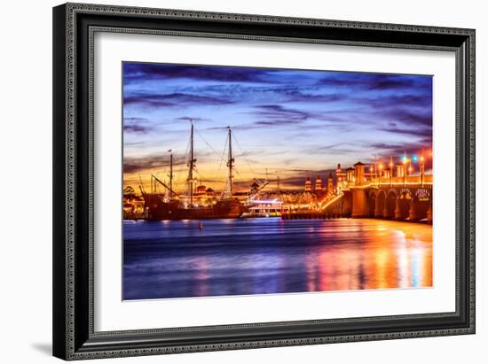 St. Augustine, Florida, Usa.-SeanPavonePhoto-Framed Photographic Print