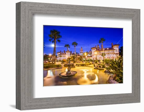 St. Augustine, Florida, Usa.-SeanPavonePhoto-Framed Photographic Print