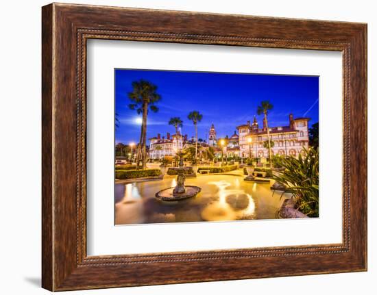 St. Augustine, Florida, Usa.-SeanPavonePhoto-Framed Photographic Print