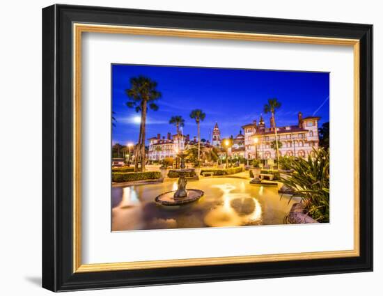 St. Augustine, Florida, Usa.-SeanPavonePhoto-Framed Photographic Print