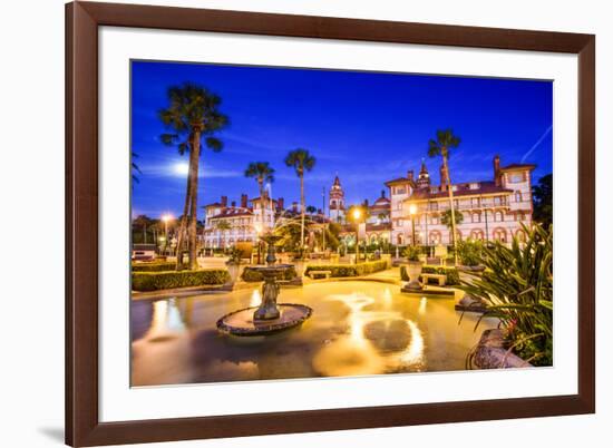 St. Augustine, Florida, Usa.-SeanPavonePhoto-Framed Photographic Print