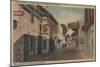 St. Augustine, Florida - View of St. George St. No.2-Lantern Press-Mounted Art Print