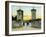 St. Augustine, Florida - View of the Old City Gate-Lantern Press-Framed Art Print