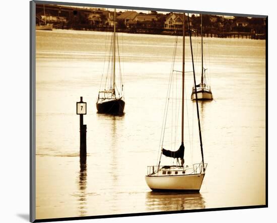 St. Augustine Harbor II-Alan Hausenflock-Mounted Photo