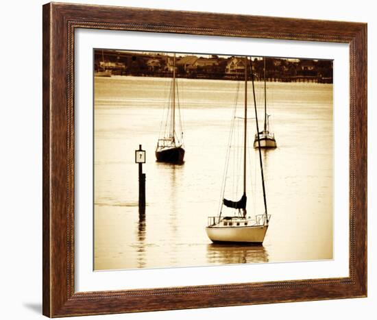 St. Augustine Harbor II-Alan Hausenflock-Framed Photo