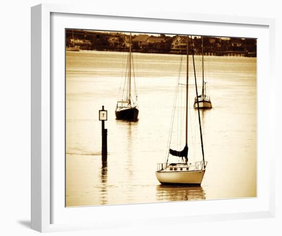 St. Augustine Harbor II-Alan Hausenflock-Framed Photo