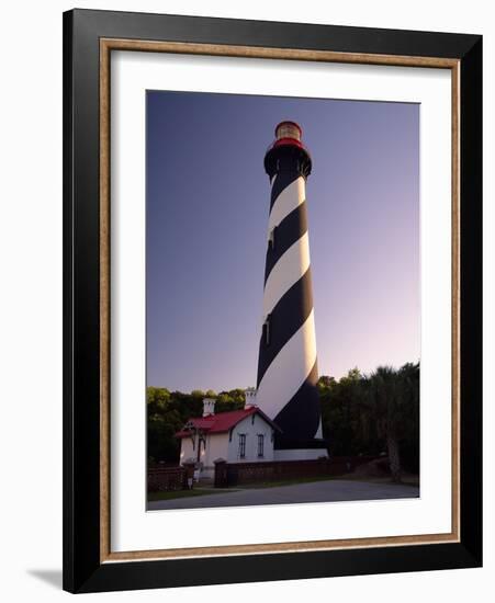 St Augustine Lighthouse Florida-George Oze-Framed Photographic Print