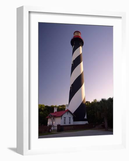 St Augustine Lighthouse Florida-George Oze-Framed Photographic Print