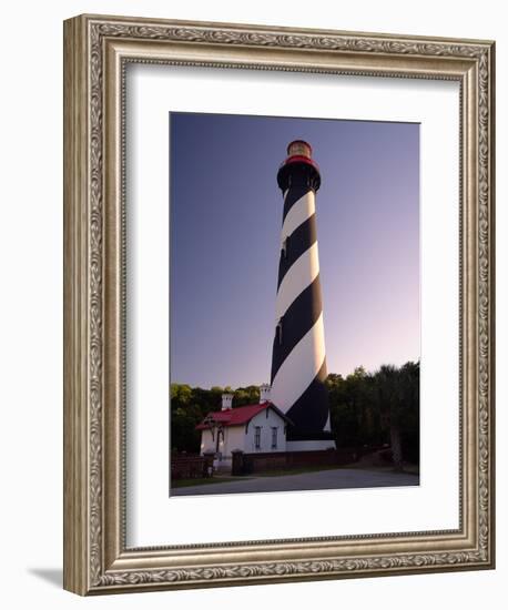 St Augustine Lighthouse Florida-George Oze-Framed Photographic Print