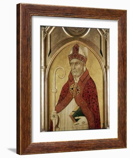 St Augustine of Hippo, Early 14th Century-Lippo Memmi-Framed Photographic Print